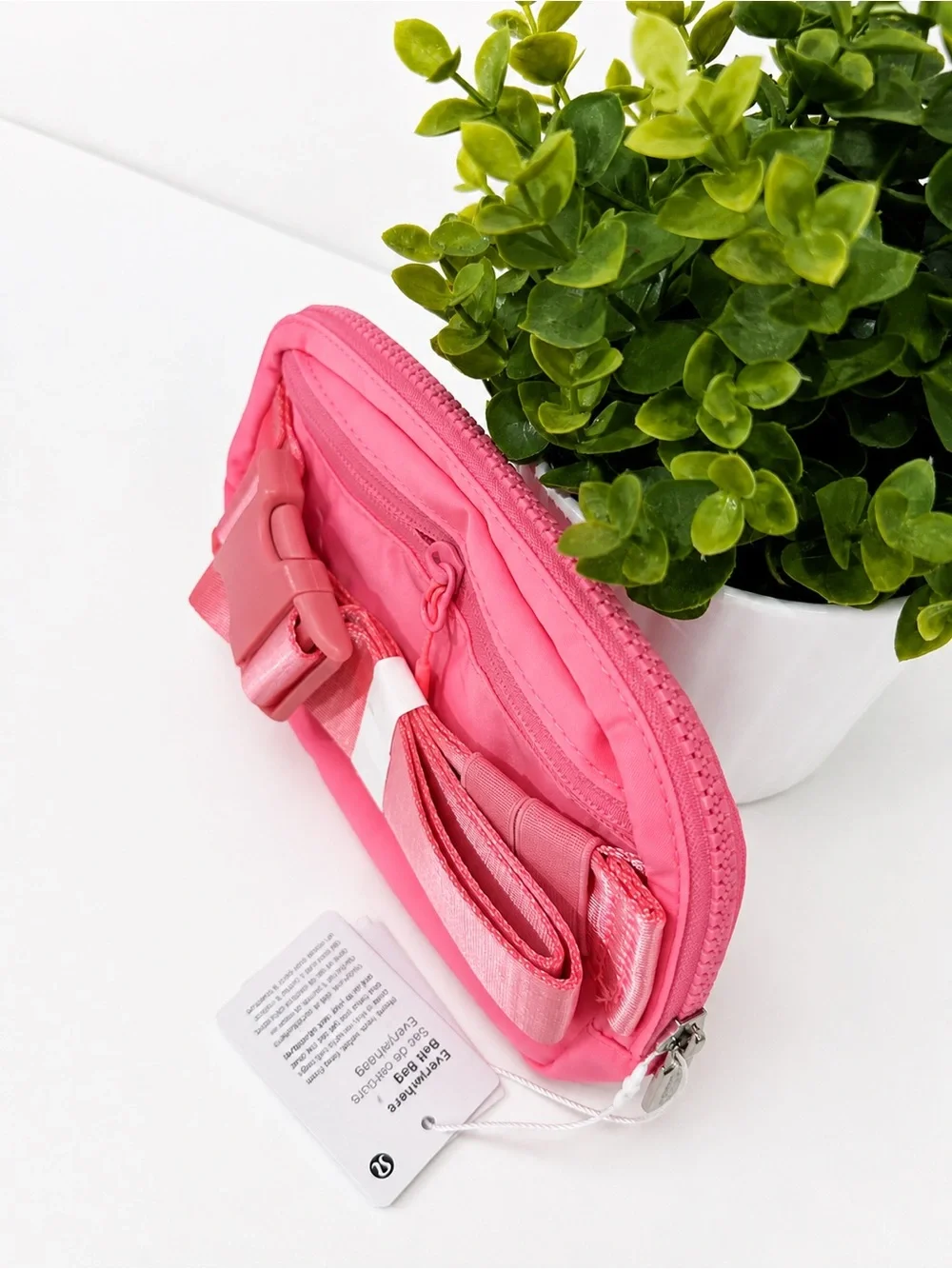 lululemon athletica Pink Everywhere Belt Bag Pouch